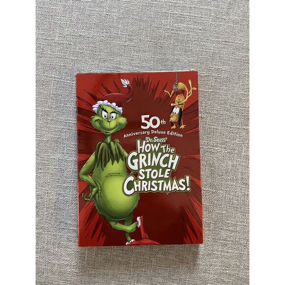 DR. SEUSS HOW THE GRINCH STOLE CHRISTMAS - Deluxe Edition DVD NEW/SEALED - Picture 1 of 4